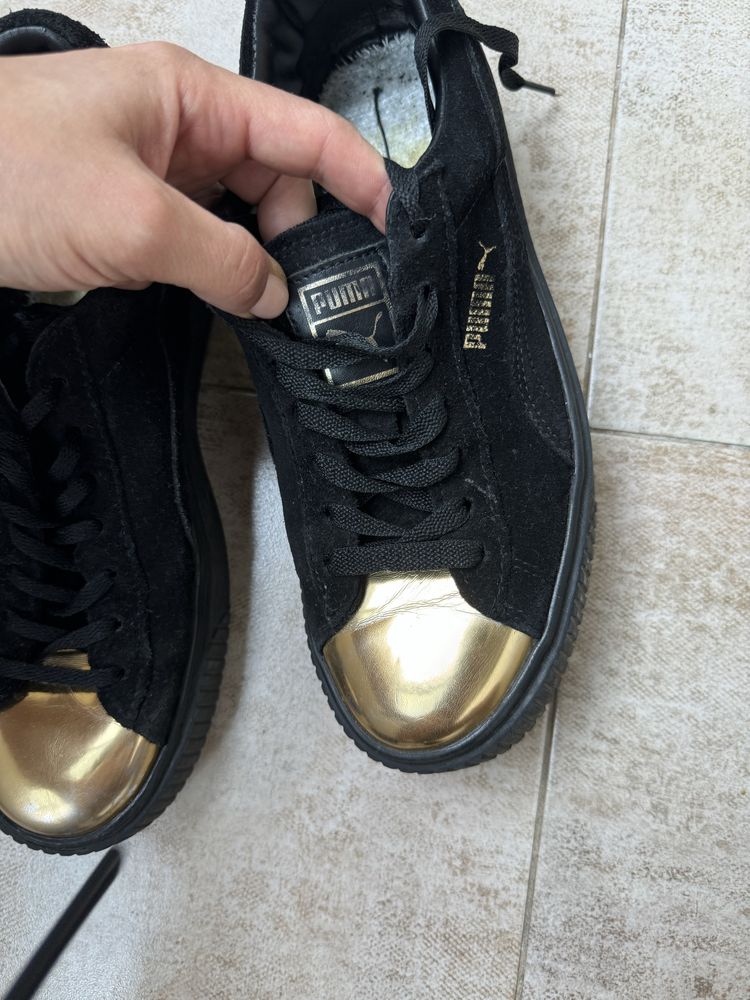 Оригинални кецове  Puma естествена кожа