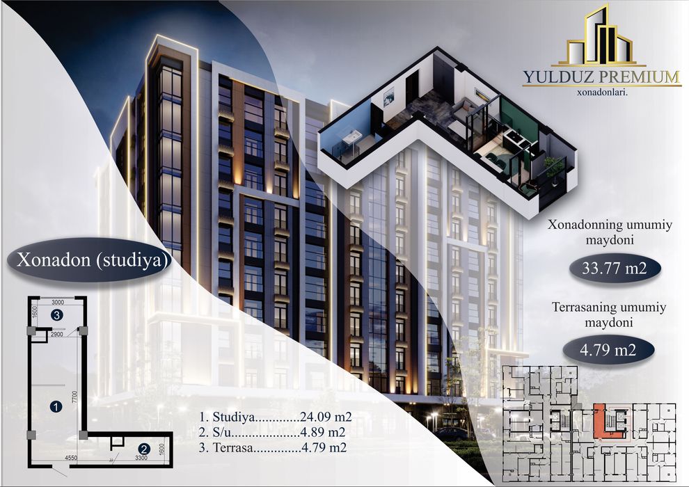 Новостройка в Чирчике рассрочка на 30 месяцев