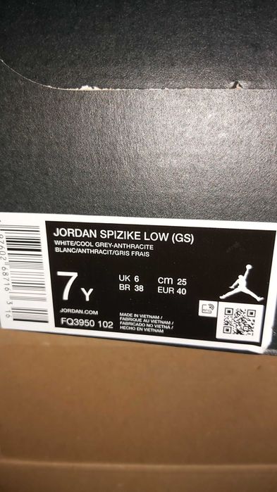 Nike Air Jordan Spizike Low - Номер 40