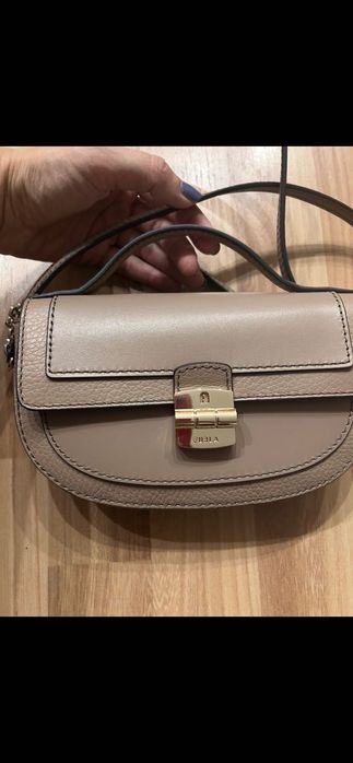 Чанта бежова furla Patrizia pepe twinset