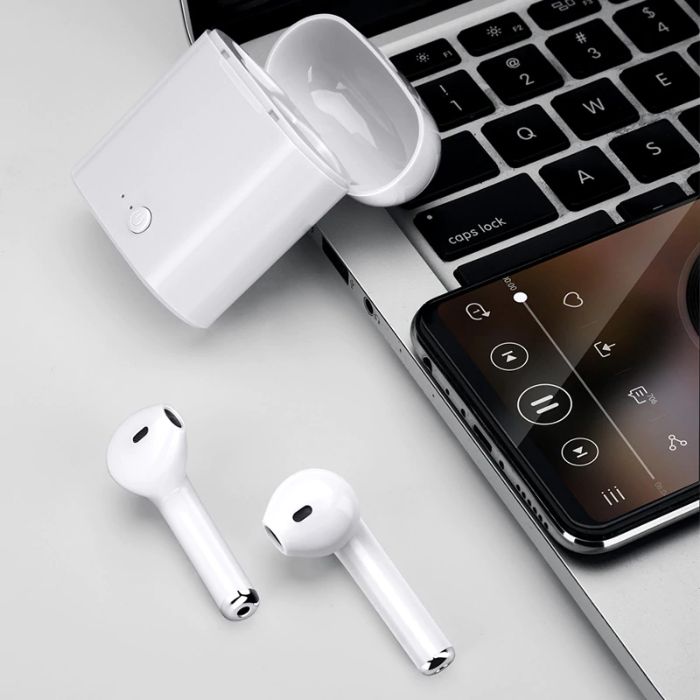 Безжични Bluetooth слушалки TWS с кутия , за Андроид и iPhone AirPods