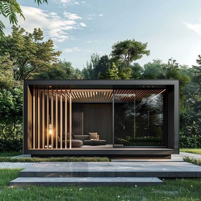 Container metalica spatiu comercial  - pret de la 4200€