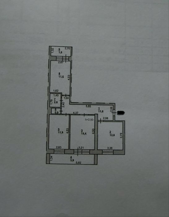 Продам 3х комнатную квартиру