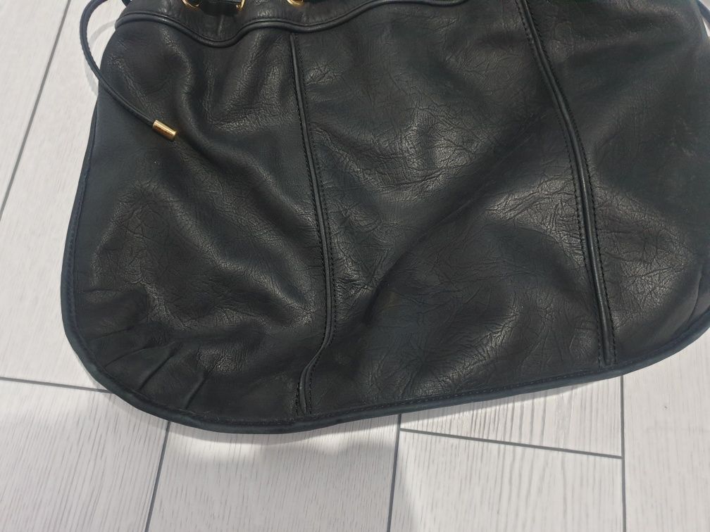 Geanta juicy couture 100%originala piele naturala neagra stil sac
