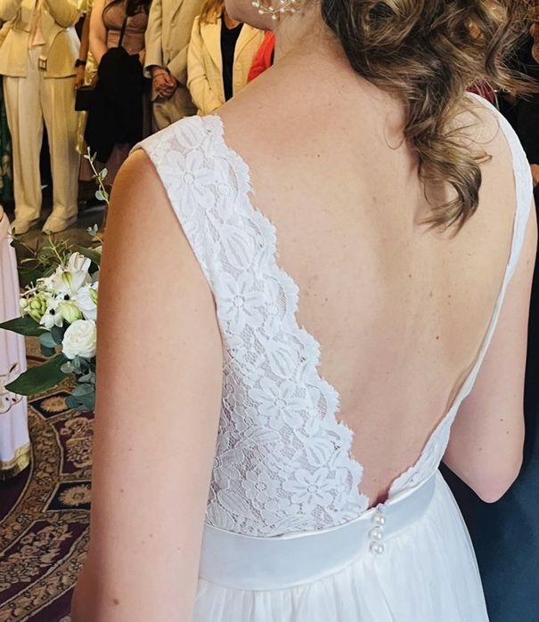 Rochie mireasa lunga marime 36-38