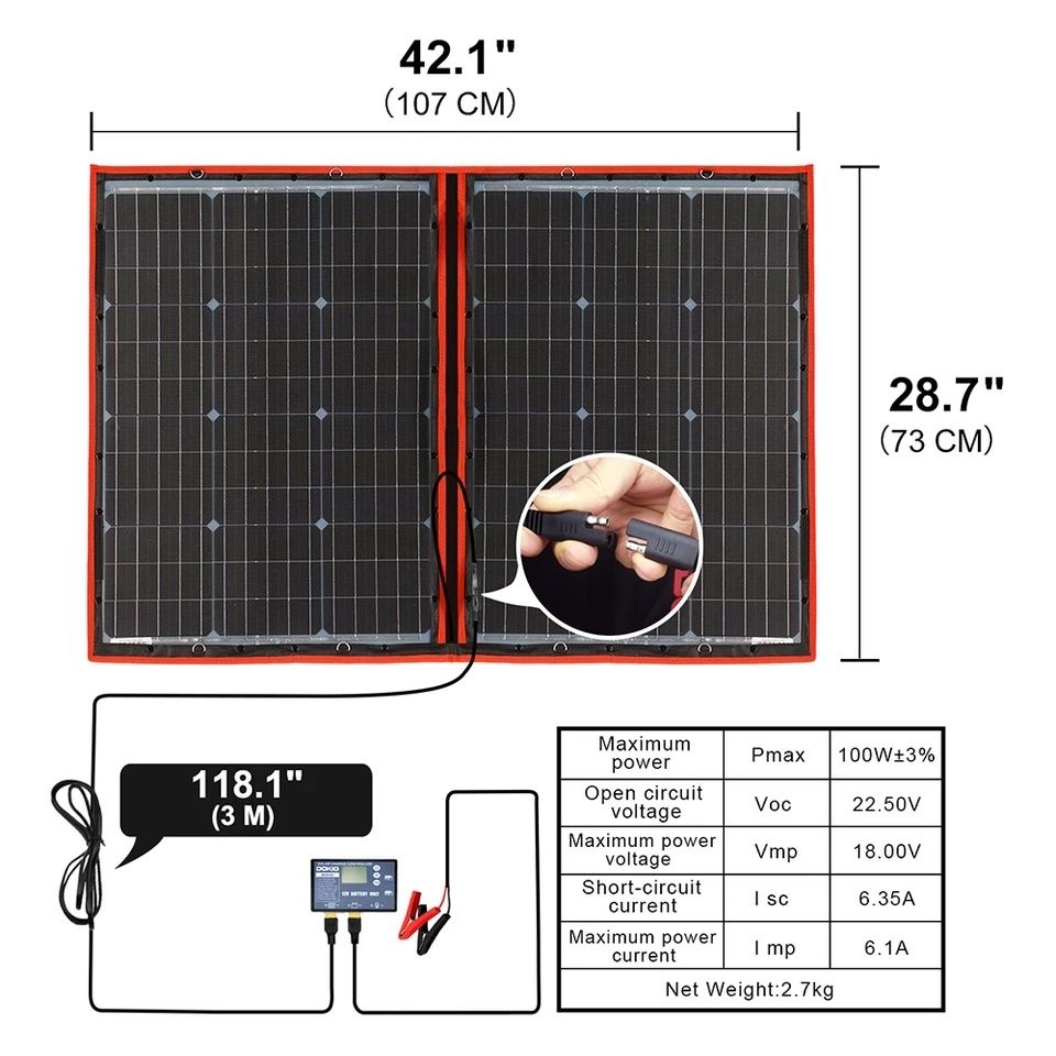 Гъвкав Соларен Панел 110 w тип Санд. Ново Поколение, 2,7 кг.