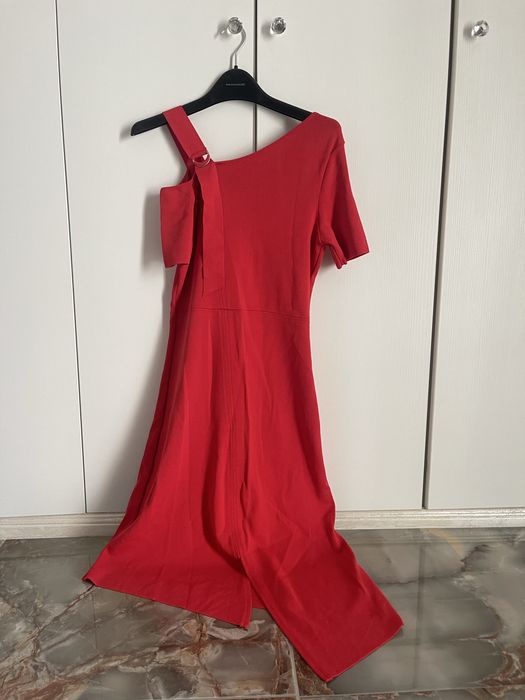 Рокли - червена и жълта и тип Balmain