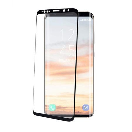 Folie de sticla FULL COVER pentru Samsung Galaxy S9 Plus, 3D Negru