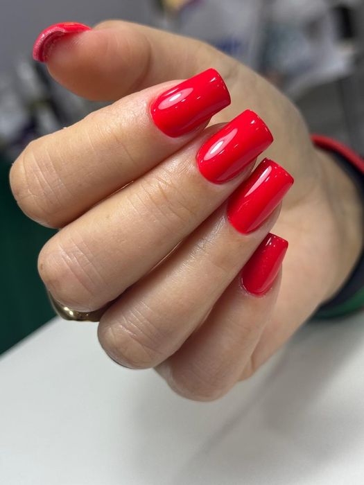 модель на маникюр с гелевым покрытием