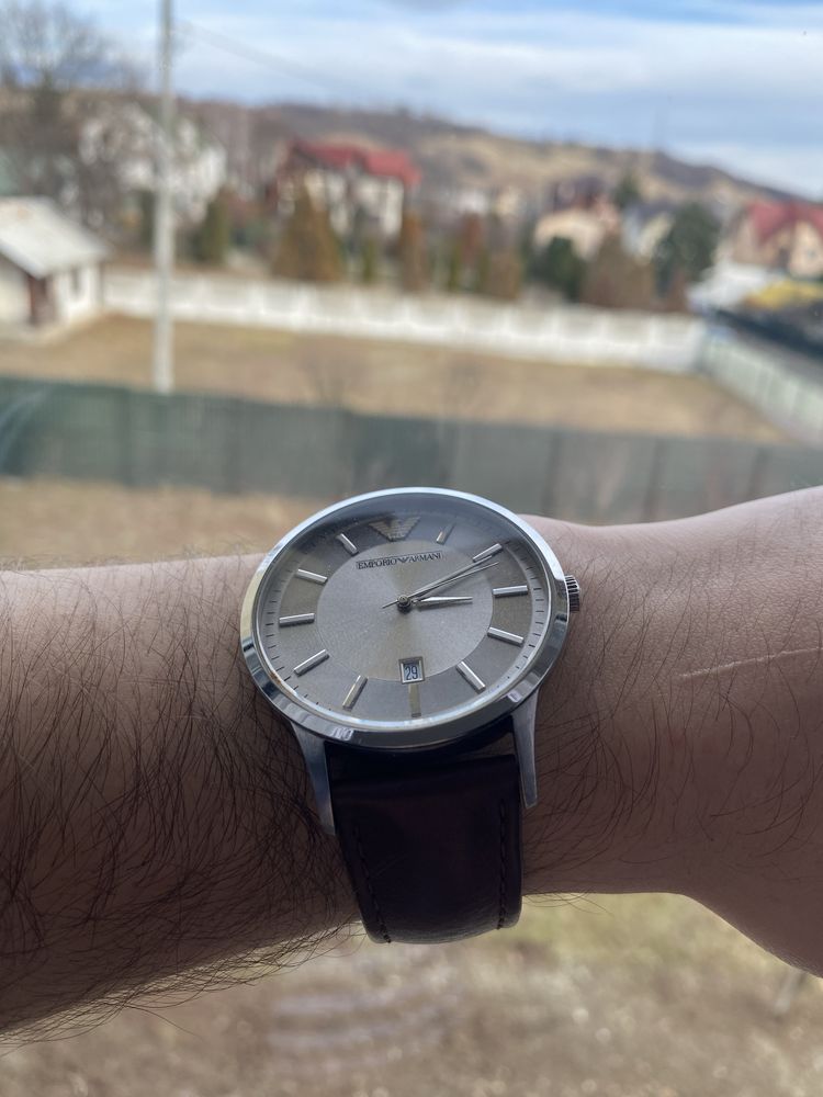 Ceas barbatesc Emporio Armani Quartz/Pe baterie (nu automatic)