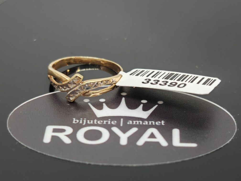 Bijuteria Royal: Inel aur 14k/1.25 gr