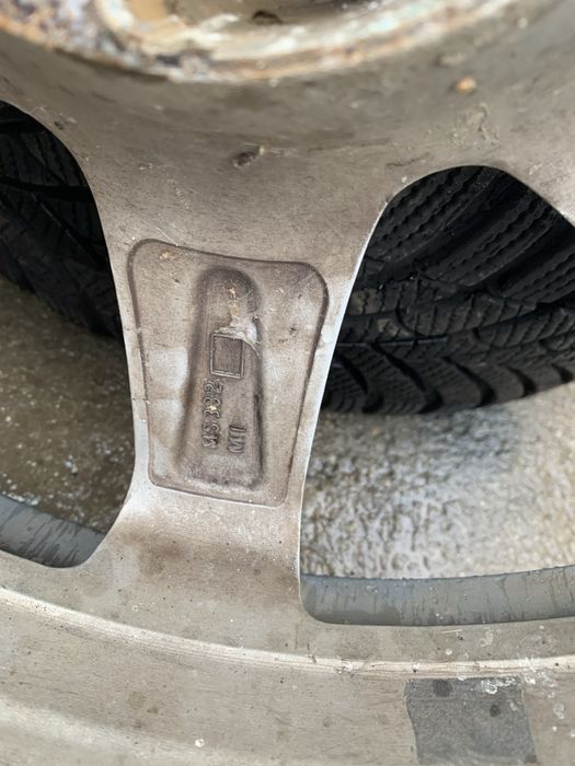 Jante ENZO R17 PDC 4x100 cu anvelope iarna 205.45.17