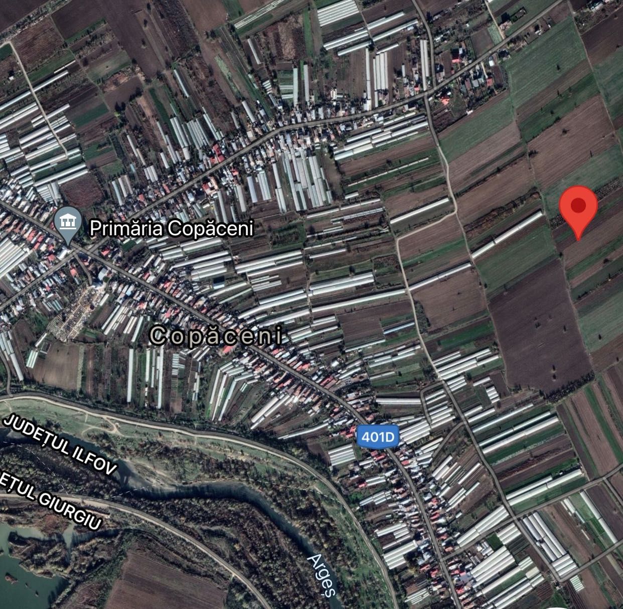 Teren intravilan com Copaceni Jud Ilfov