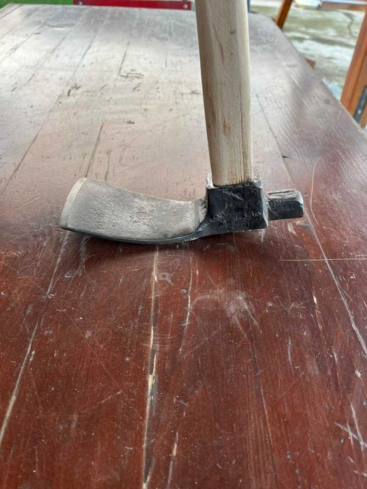 OCHSENKOPF - стара немска кована тесла за греди - брадва