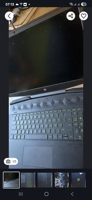 Dezmembrez Piese Hp Pavilion Gaming 144hz 17-cd0355