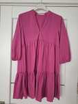 Rochie fucsia larguta