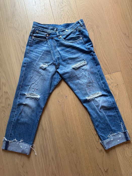 Jeans R13 crossover, cropped, 26 (S)