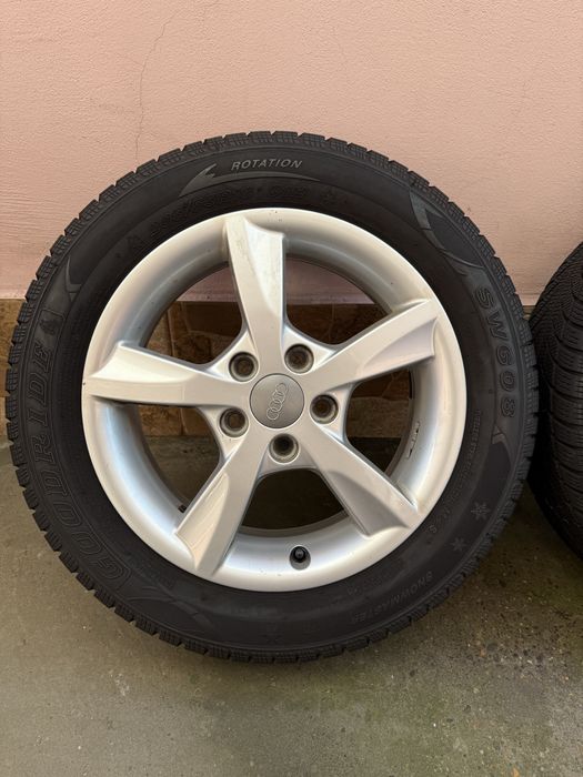 Roti / Jante originale Audi cu anvelope 205/55/R16 M+S