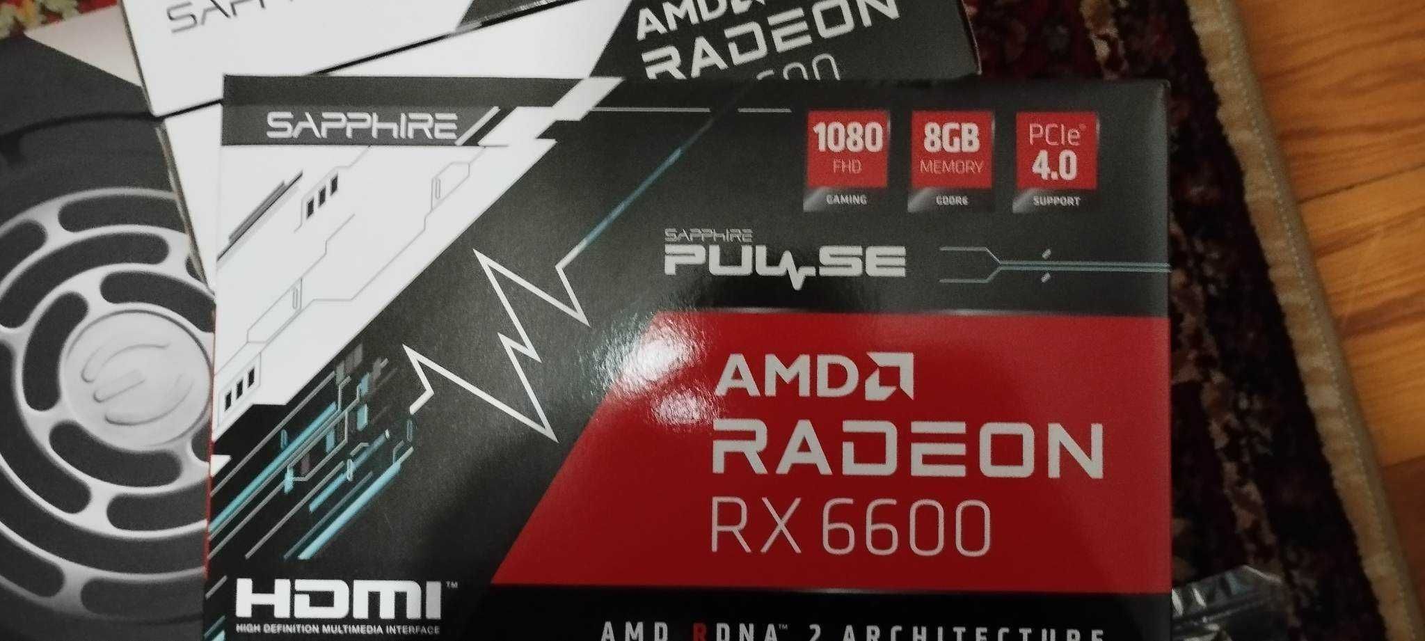 Нови видео карти AMD RX 6600 Sapphire Pulse и части за риг