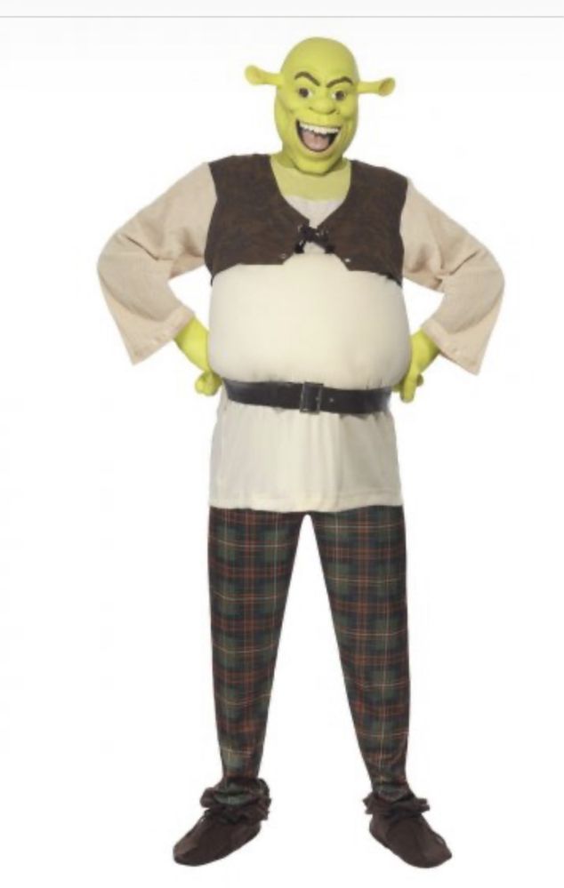 Costum carnaval Shrek adult M.  Smiffys