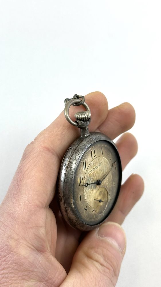 Ceas de buzunar IWC Schaffhausen mecanic vechi vintage de colectie