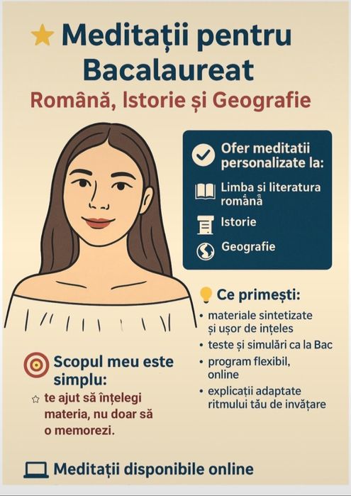 Meditații Bac Română, Istorie și Geografie