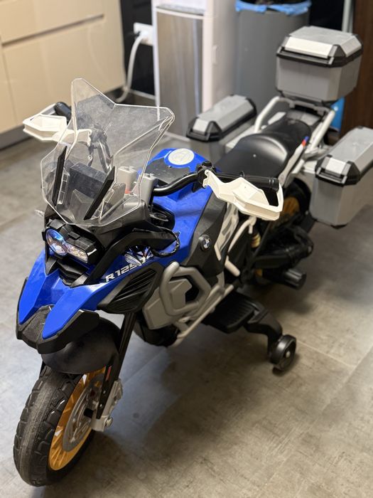 Motocicleta electrica pt copii injusa 12V BMW Adventure
