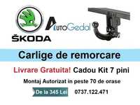 Carlig Remorcare Skoda Octavia Sedan 2013-2019 - Omologat RAR