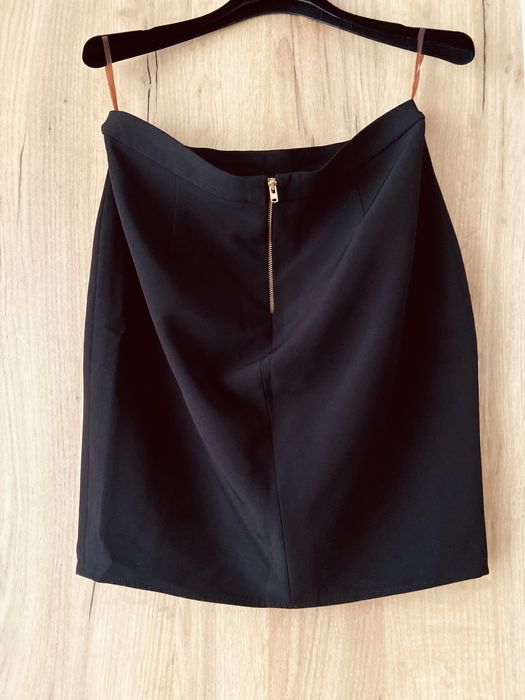 Fuste negre casual 36