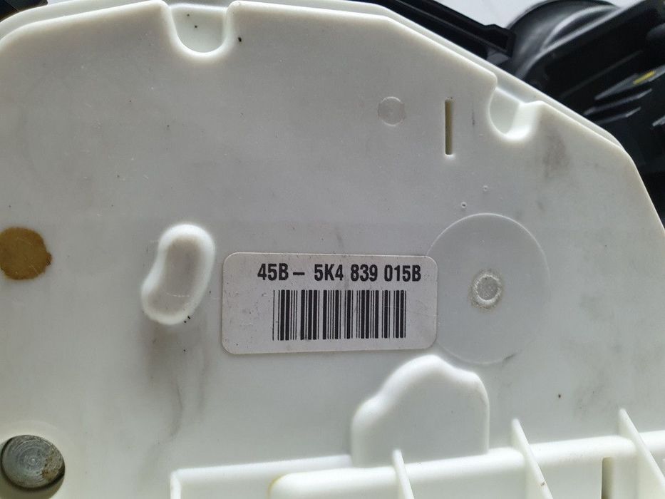 Broasca usa stanga spate VOLKSWAGEN GOLF VI (5K1) [ 2008 - 2013 ] OEM 5K4839015B / 5K4 839 015 B