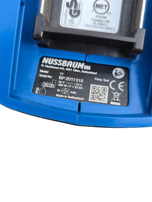 Presa sertizat Nussbaum