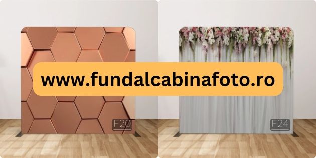 Fundal Cabina Foto Panza Print Fata Versoplus Stativ sau doar Panza