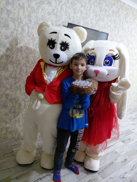 Мишка и зайка тедди