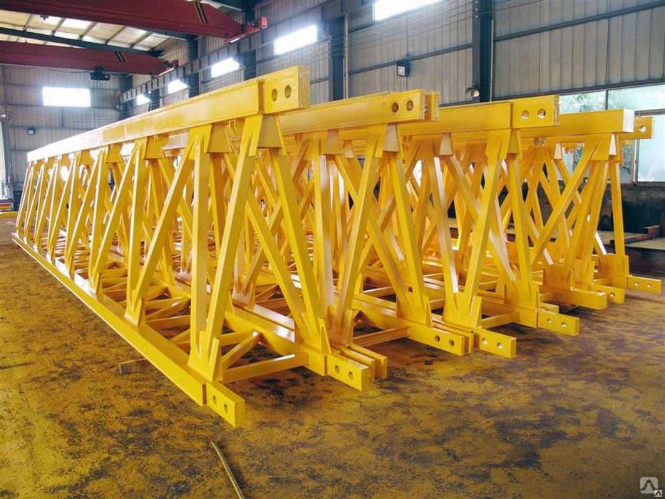 Металлоконструкция, цех, ангар, подрельсовые балки, подкрановые балки