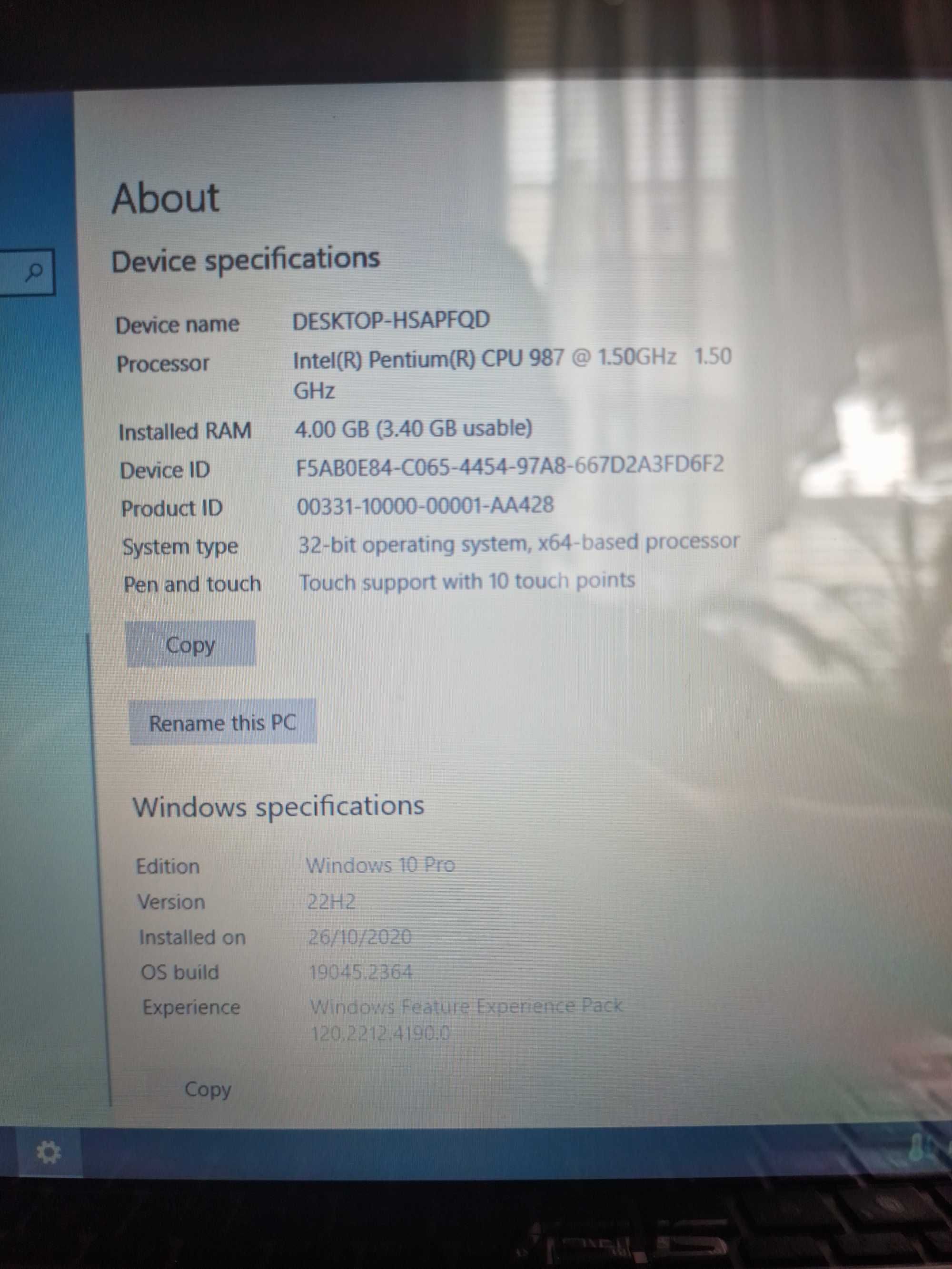 Лаптоп 11.6 инча Asus s200e