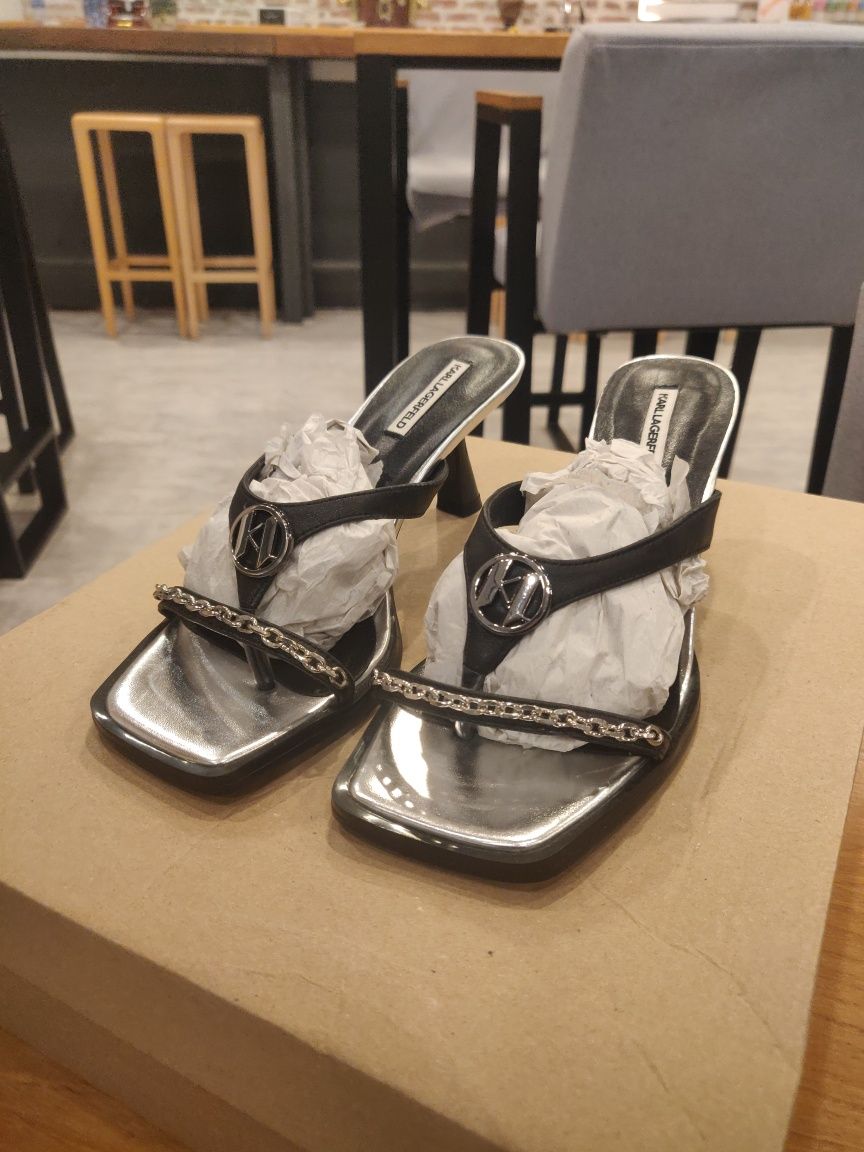 Кожени сандали Karl Lagerfeld номер 38 код 13A
