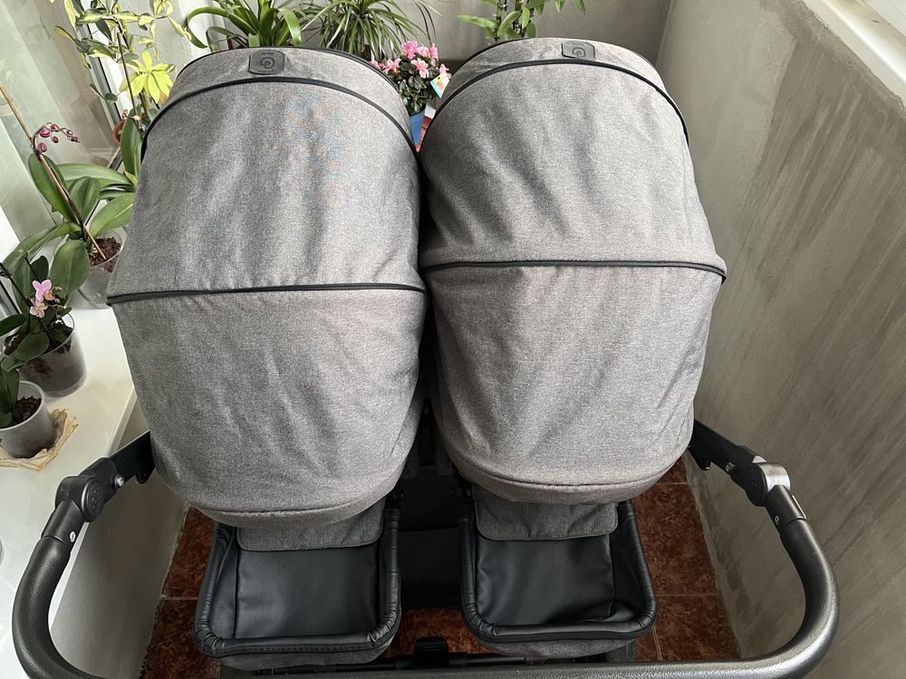 Бебешка количка за близнаци Jedo DUO