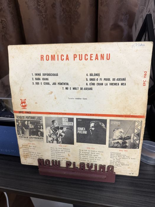 Disc vinil Romica Puceanu