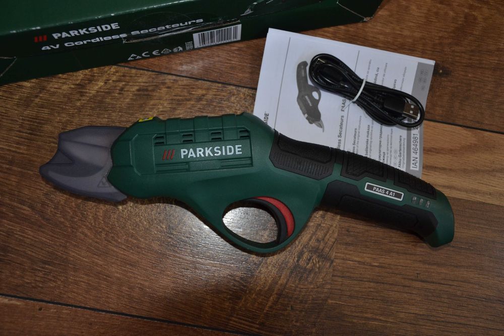 Нова aкумулаторна ножица PARKSIDE 4V