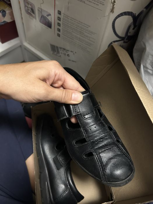 Кожанные туфли