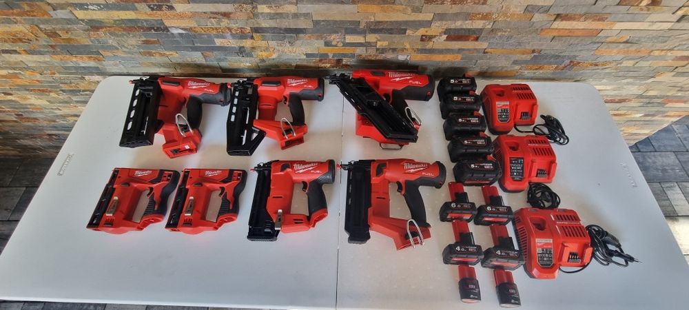 Set Pistoale Cuie Milwaukee M18-M12 Brushless Fuel