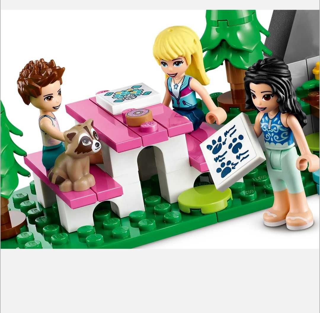 Lego Friends Furgoneta camping rulota barca cu panze 41681 6 7+ 8 ani