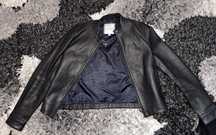 Geaca de piele Tommy Hilfinger dama