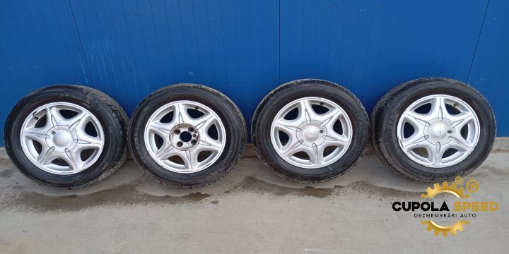 Jante cu anvelope 195/60/R15 M+S  6 1/2Jx15CH Dacia Sandero 1 [2008 -