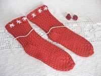 Ciorapi tricotati manual