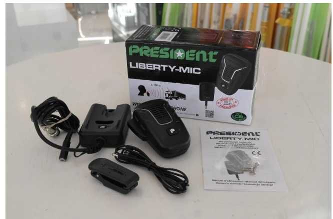 Microfon President Liberty ,pentru statie cb.