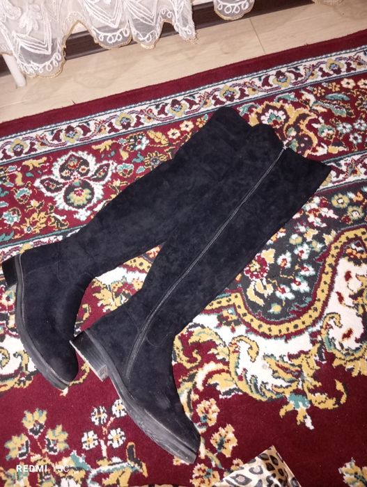 Qishki etik zamishli uzun