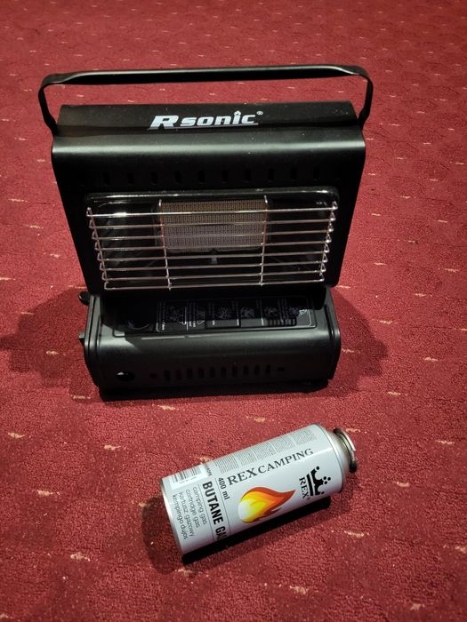 Incalzitor portabil pe gaz, camping, turism,