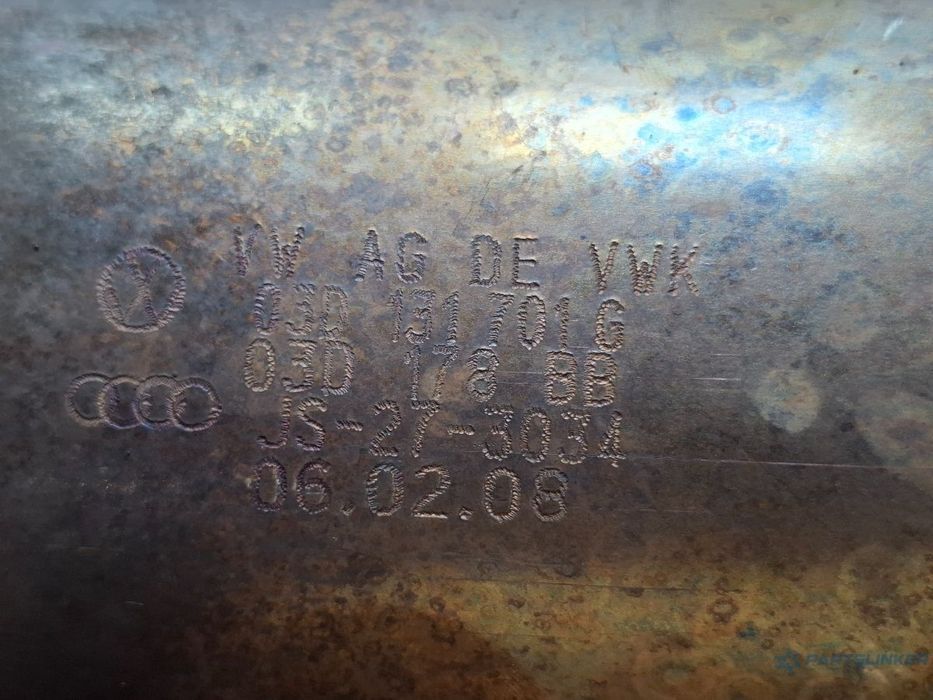 Galerie evacuare cu catalizator SKODA FABIA II 542 2006 - 2014  1.2 BBM, CHFA 03D131701G , 03D178BB