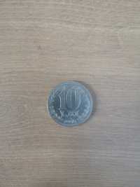 Moneda 10 Lei 1990